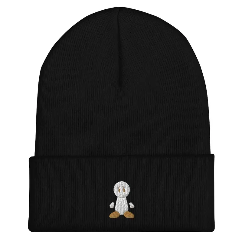 Jim on a beanie